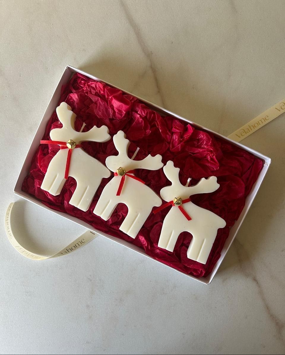 Reindeer Candles